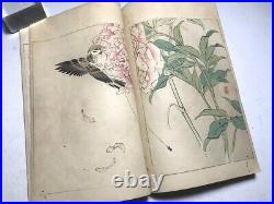 1891 Bijutsusekai 19 Bairei Oukyo Picture Japan Original Woodblock Print Book