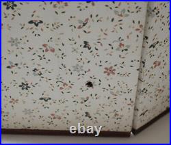 20th century Japanese hand painted wall screen cherry blossom design