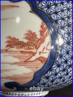 Antique Japanese Imari Hand Painted Porcelain Bowl