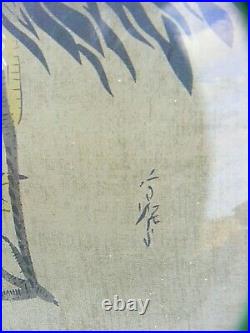 Antique Japanese Painting Signed