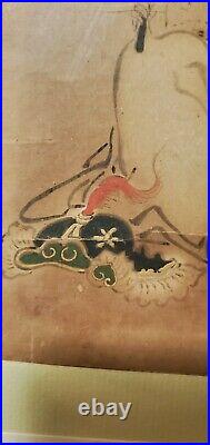 Antique Painting Of Samurai
