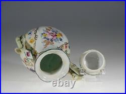 Antique Victorian Hand Painted Floral Tea Pot, Unknown Maker c. 1880