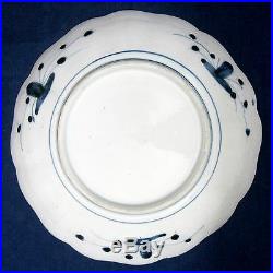 Antique/Vintage Imari Arita-Yaki Shallow Bowl Japanese Hand Painted Porcelain