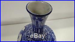 Asian Antique Japanese Pottery Porcelain Vase Hand Painted Decorative