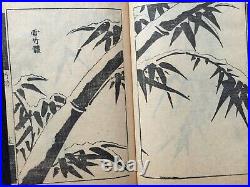 China Si junzi Literati painting collection with Guide Woodblock print 4 book JP
