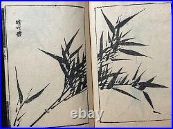 China Si junzi Literati painting collection with Guide Woodblock print 4 book JP