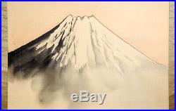 HANGING SCROLL JAPANESE KAKEJIKU / Landscape Mt. Fuji by Sosui Okada #567