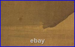 JAPANESE PAINTING HANGING SCROLL From JAPAN Mt. Fuji MOUNTAIN ANTIQUE Kano 873m