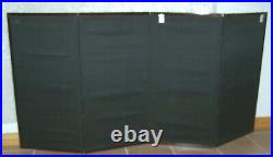 Japanese Byobu 4 panel Silk Screen Painting Folding Room Divider 35 1/2 x 70