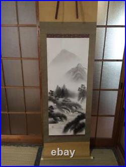 Japanese Hanging Scroll Kakejiku Asian Culture Ink Painting Picture Landscape