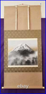 Japanese Hanging Scroll Painting, height 145 cm, width 65.5 cm