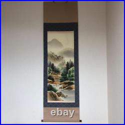 Japanese Landscape Hanging Scroll Asian Culture Art Painting Picture Antique