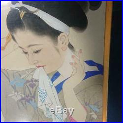 Japanese Ukiyo-e Nishiki-e Woodblock Print Painting T2911