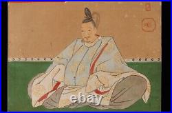 Japanese painting of one of the 36 Immortal Poets. Edo. 18th c NN47