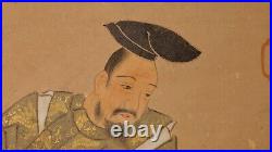 Japanese painting of one of the 36 Immortal Poets. Edo. 18th c NN48