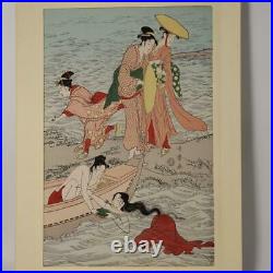 Japanese picture woodblock print Kitagawa Utamaro ukiyoe ASO116