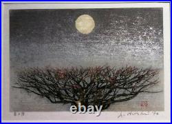 Joichi Hoshi Spring Day Woodblock Prints Painting Size 47.5×39.8cm Art