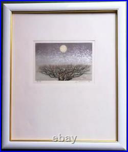 Joichi Hoshi Spring Day Woodblock Prints Painting Size 47.5×39.8cm Art