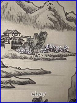 KAKEJIKU Silk Hanging Scroll with Four Season Feature Painting from China