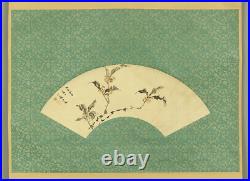 NOGUCHI SHOHIN Female painter Age 1913 Hanging scroll / Flowers Box W309