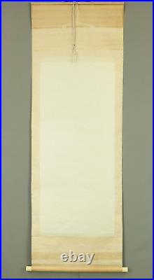 Please draw your beautiful work / Japanese Plain empty hanging scroll A450
