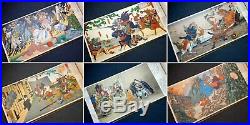 YOSHITOSHI Full Color Historical SAMURAI Ukiyoe Picture Book Japan Original VTG